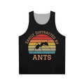 Easily Distracted By Ants Unisex Tank Top