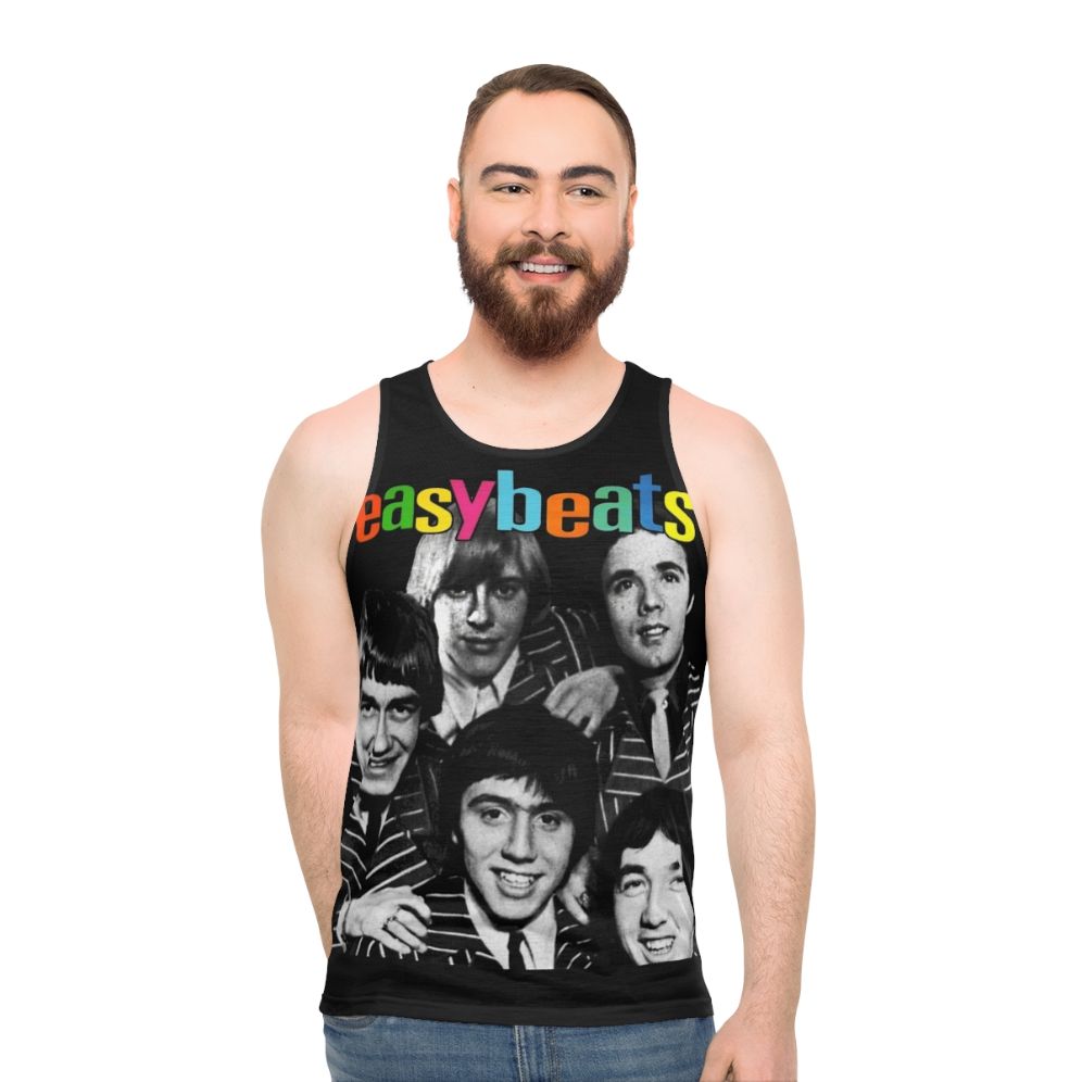 Easy Beats 1960s Unisex Tank Top