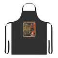 Eat Your Greens Kitchen Apron with Vibrant Vegetable Design