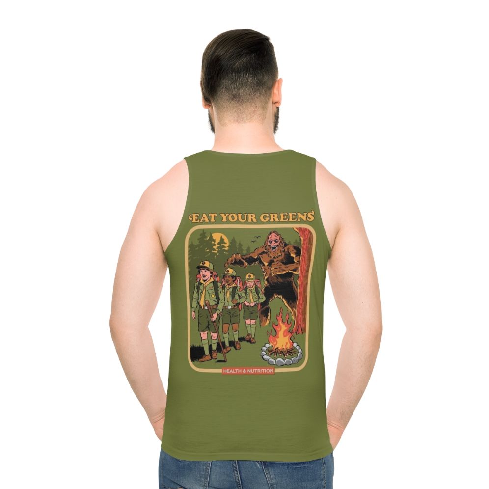 Eat Your Greens Retro Unisex Tank Top