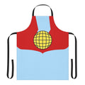 Eco-friendly apron featuring the Captain Planet logo and characters