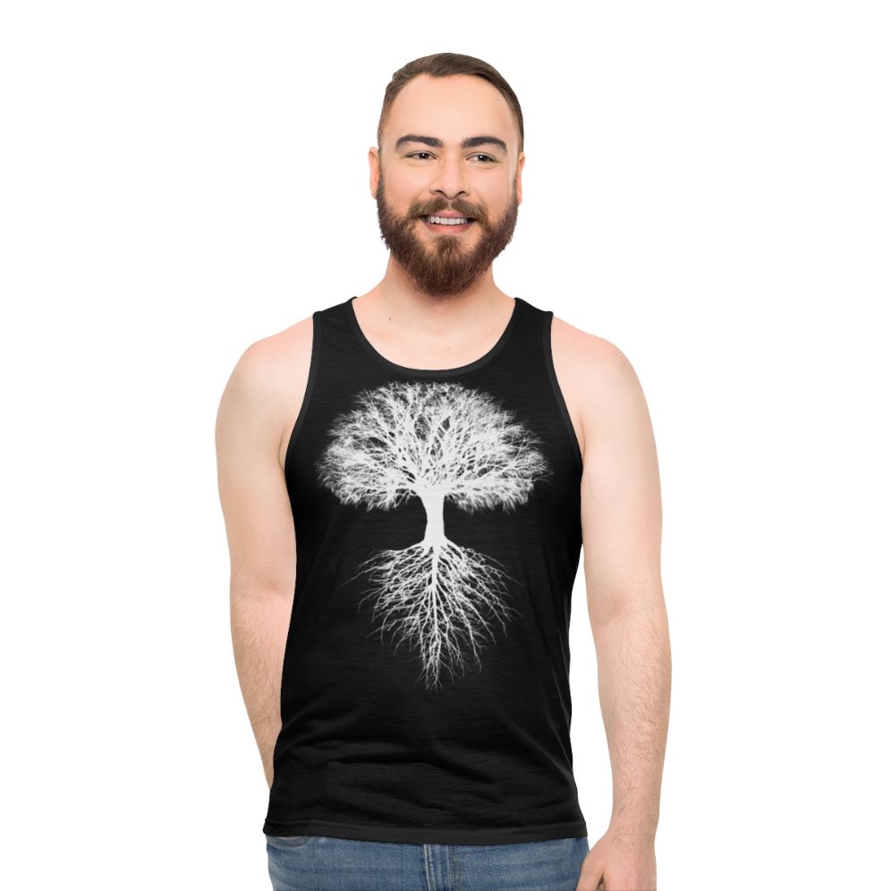 Eco-friendly tree of life unisex tank top