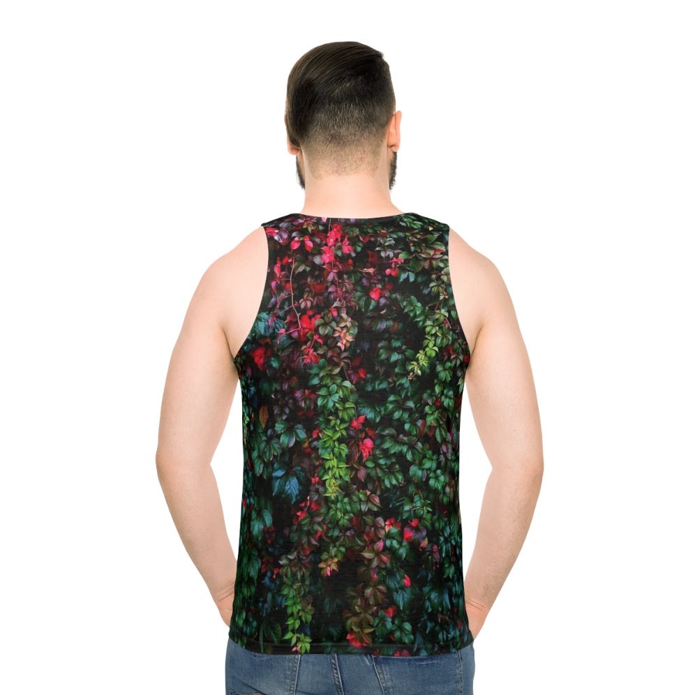 Eco-friendly unisex botanical tank top