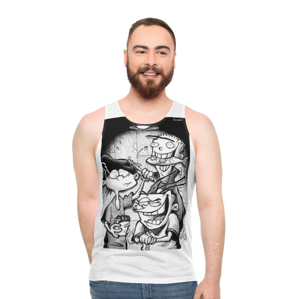 Ed Edd and Eddy Cartoon Network Anime Unisex Tank Top