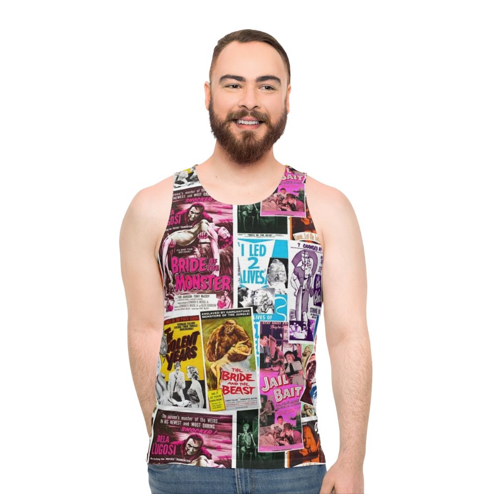 Ed Wood Inspired Unisex Tank Top