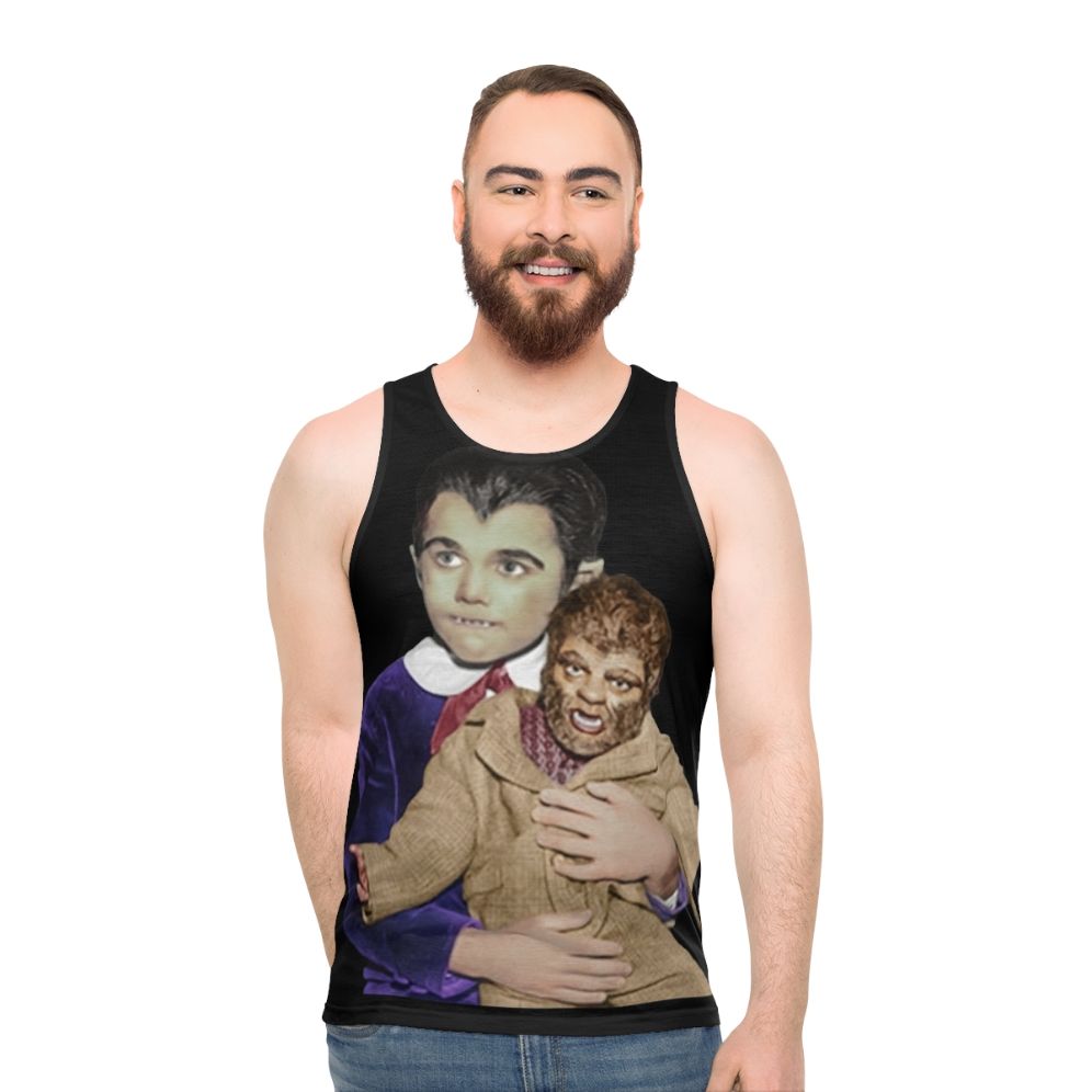 Vintage Eddie and the Werewolf Unisex Tank Top