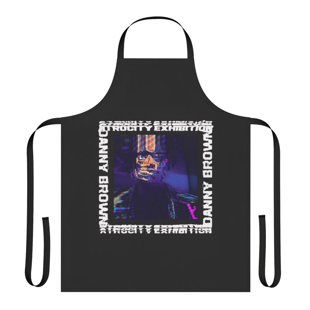 Stylish apron featuring the artwork and imagery from Danny Brown's album 'Atrocity Exhibition'