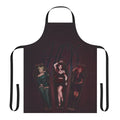 Edgy sisters apron featuring a goth, witch, and punk design