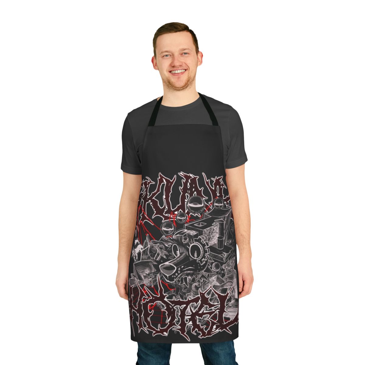 Skunk Hotel Dog Cycle Apron with Punk Rock Inspired Design