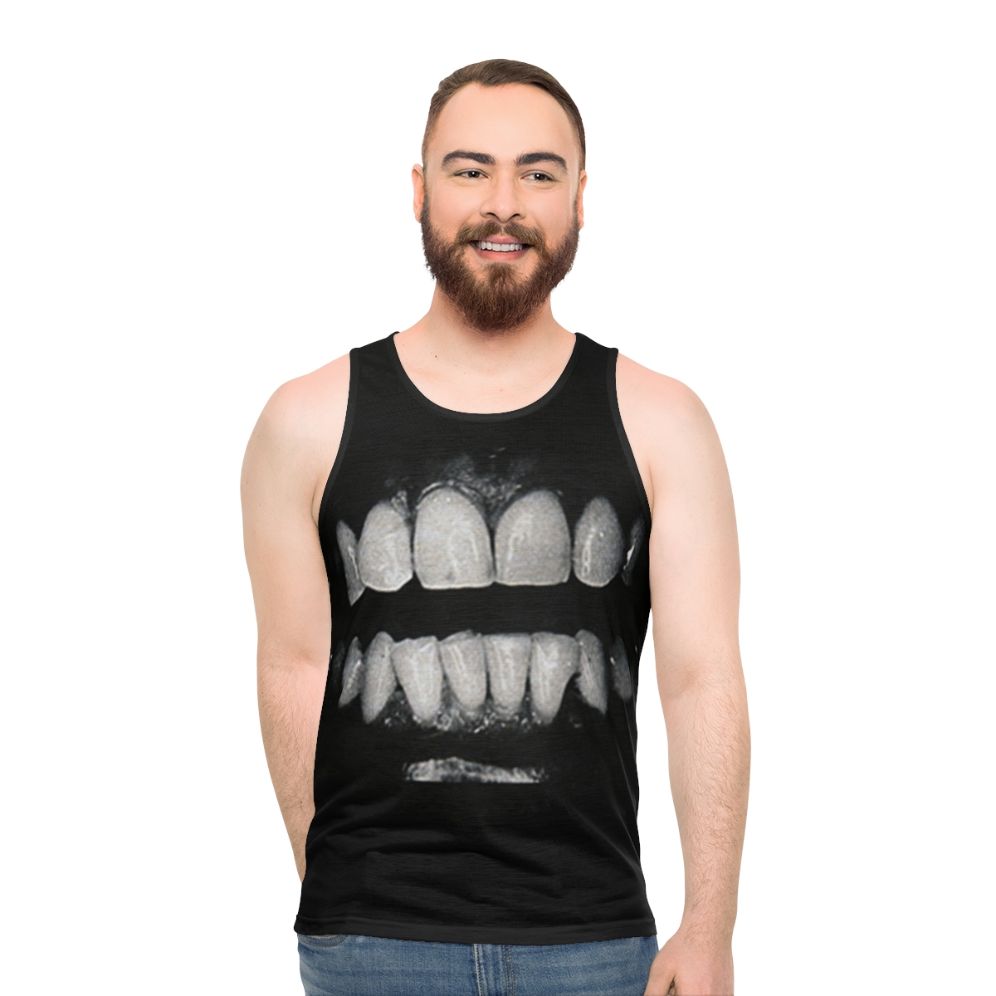 Edgy unisex tank top