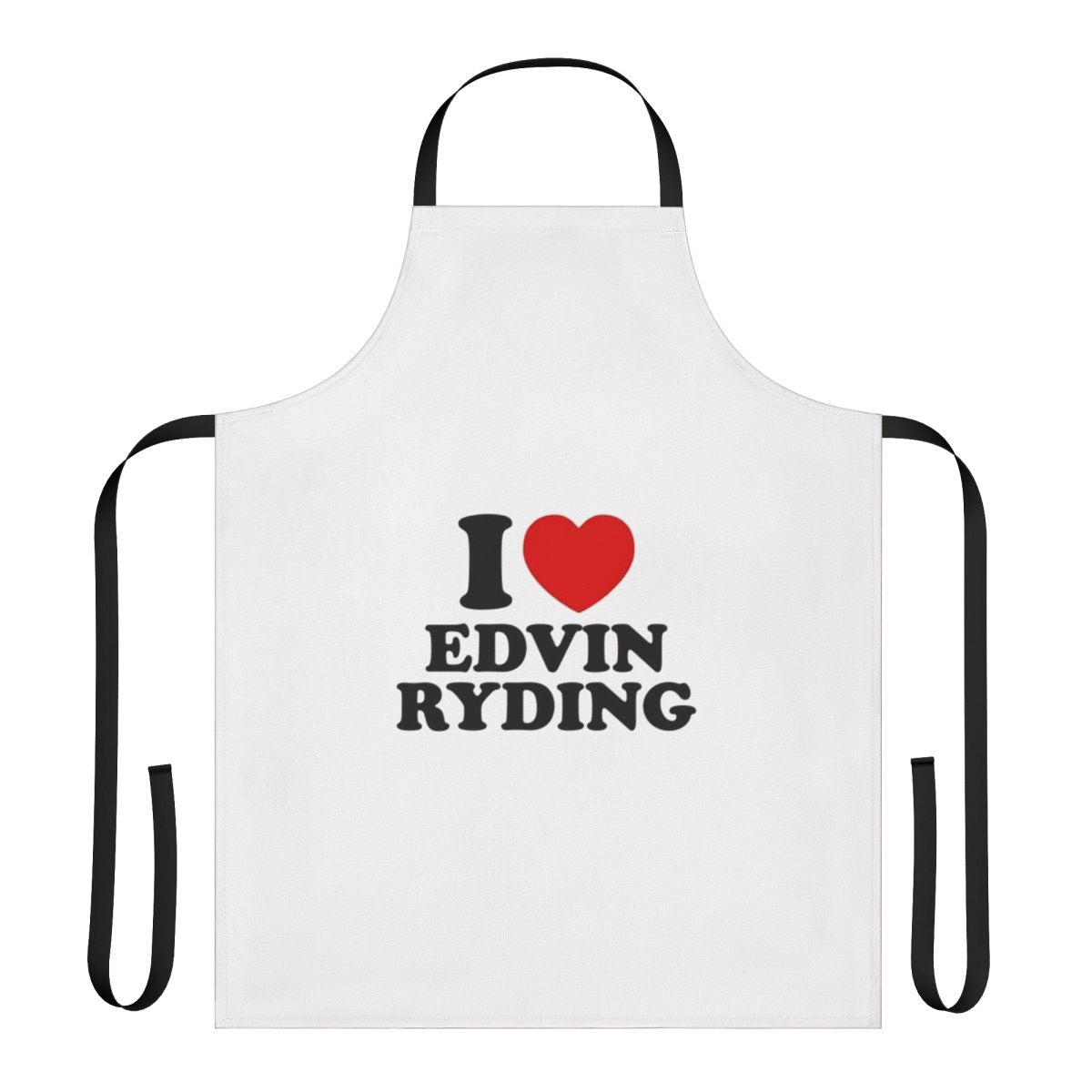"Edvin Ryding inspired Young Royals themed apron with characters from the Netflix series"