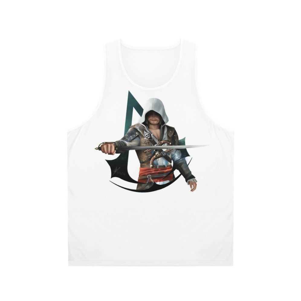Edward Kenway Assassin's Creed Black Flag Unisex Tank Top