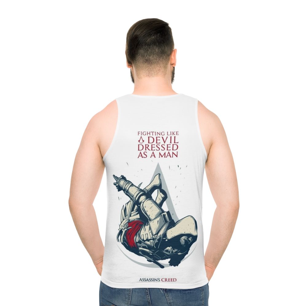 Edward Kenway Leap of Faith Unisex Tank Top