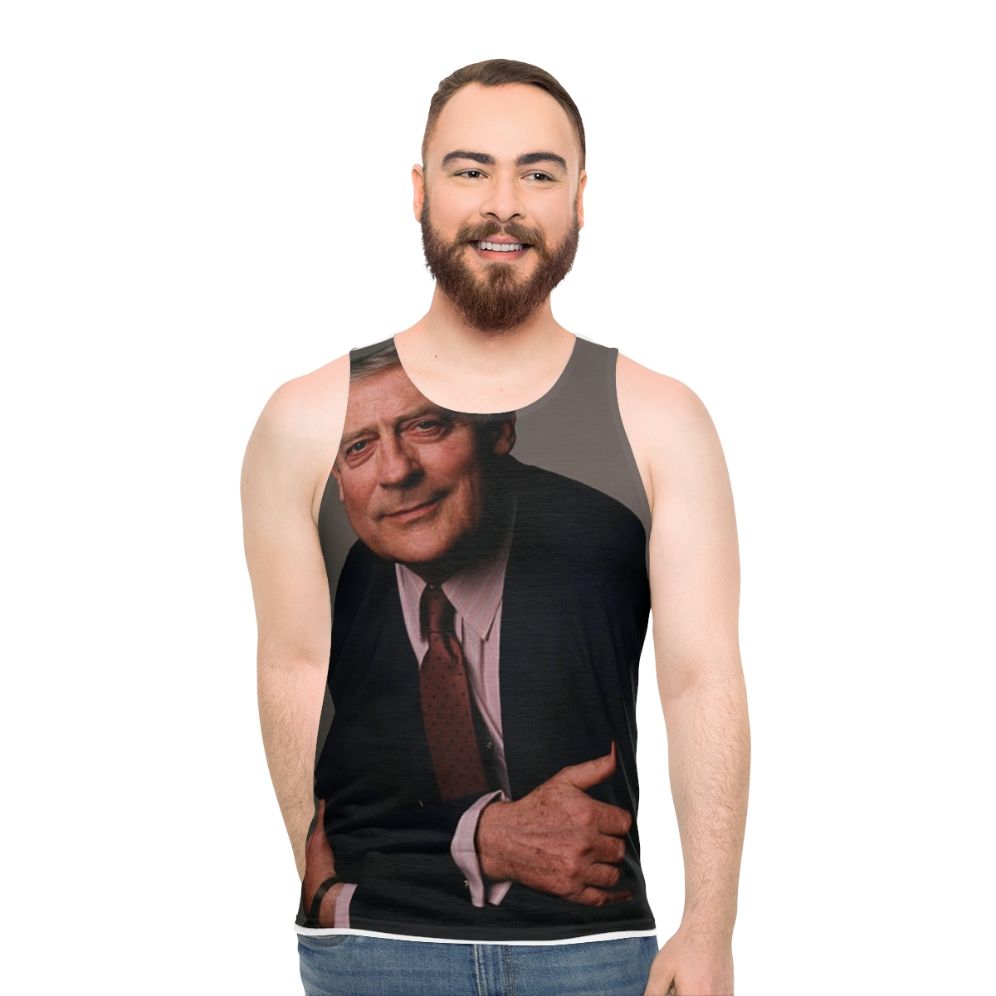Edward Woodward Unisex Vintage Tank Top