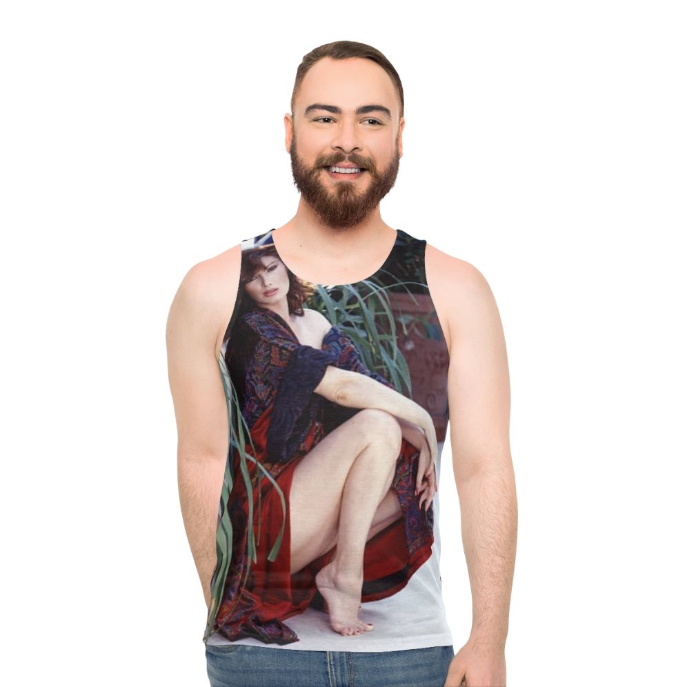 Edwige Fenech Unisex Tank Top