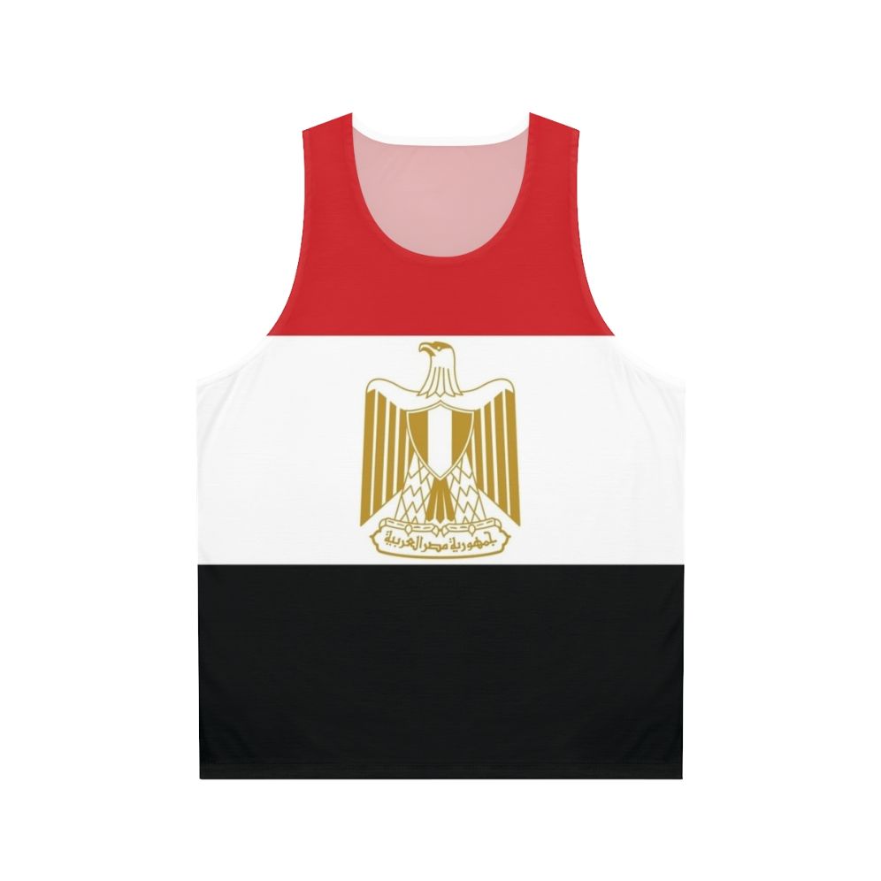 Egypt flag unisex tank top