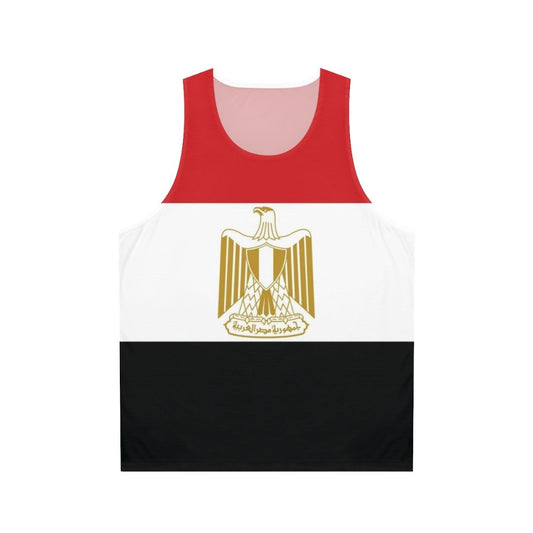 Egypt flag unisex tank top