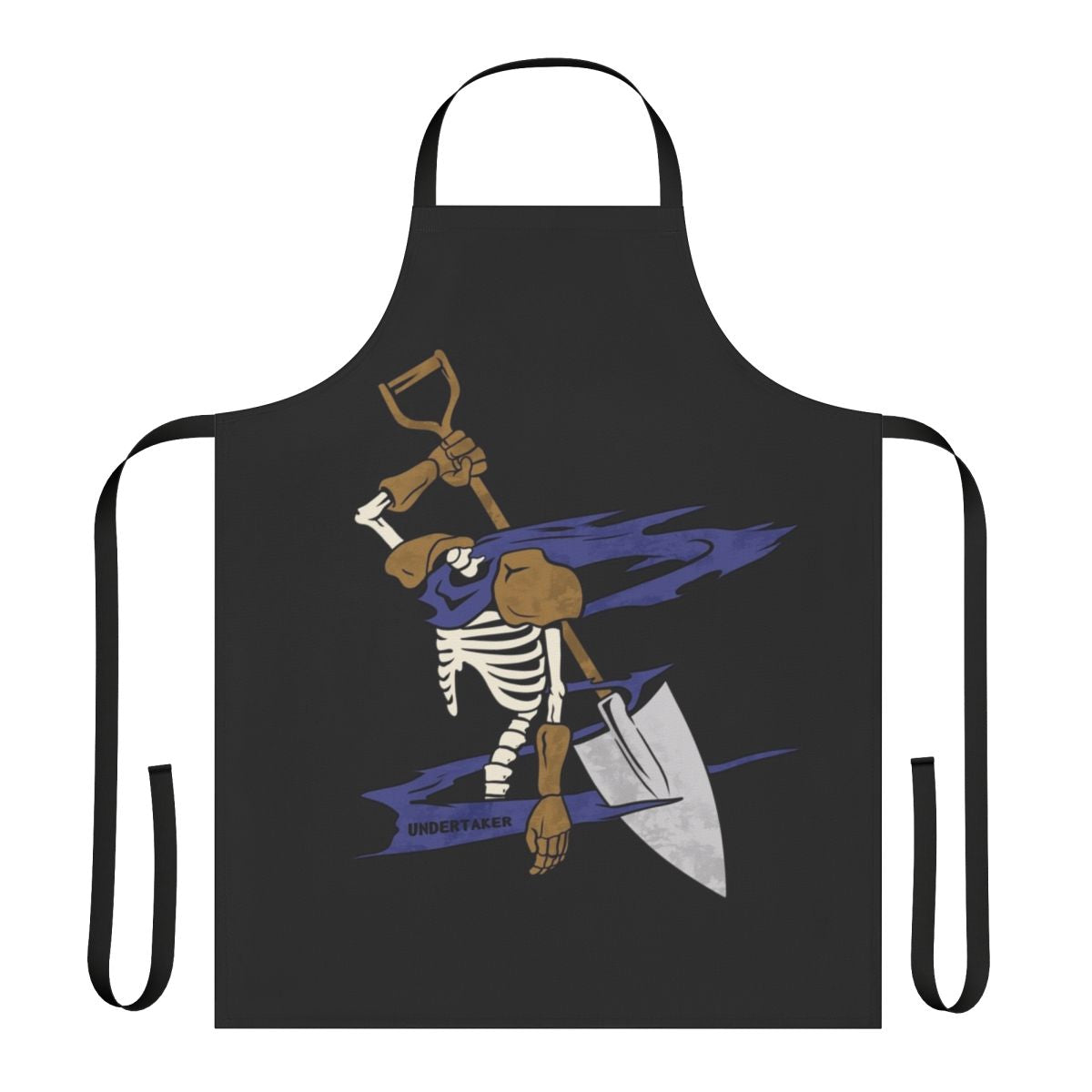 86 anime-inspired apron featuring the Undertaker design