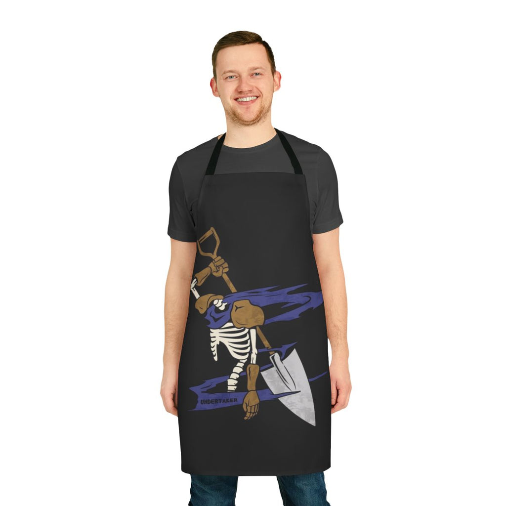 86 anime-inspired apron featuring the Undertaker design