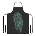 Eivor Celtic Portrait Gaming Apron featuring runic and Nordic design elements