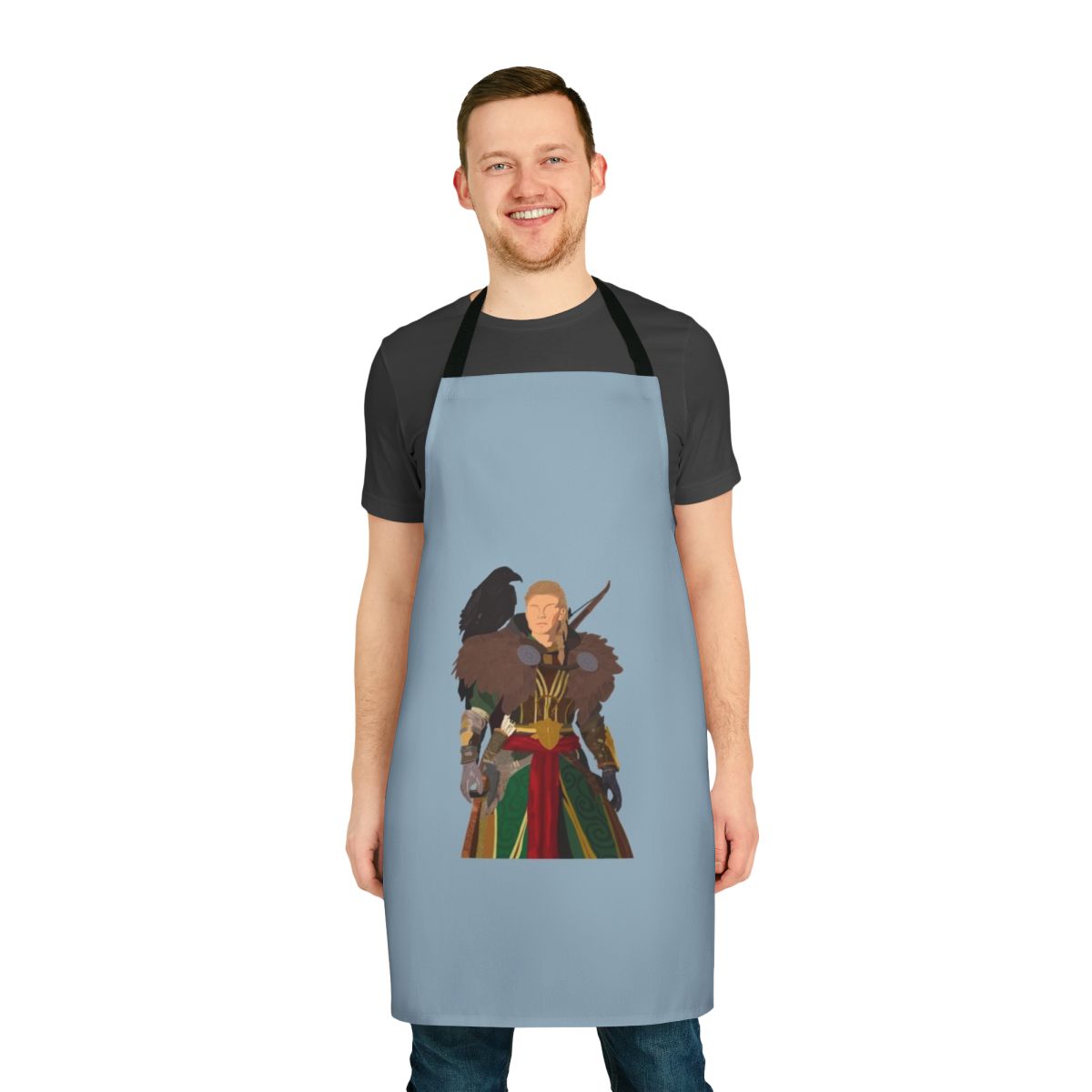 Eivor-inspired apron with Assassin's Creed Valhalla design