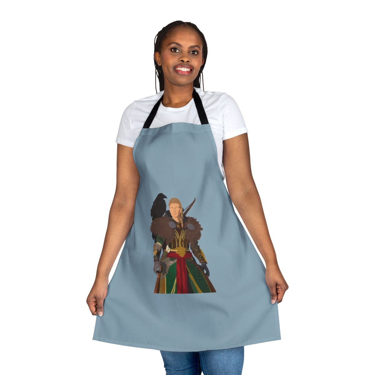 Eivor-inspired apron with Assassin's Creed Valhalla design