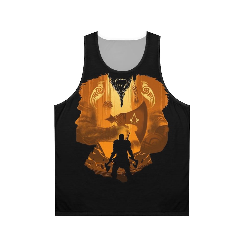 Eivor Silhouette Assassin's Creed Valhalla Unisex Tank Top