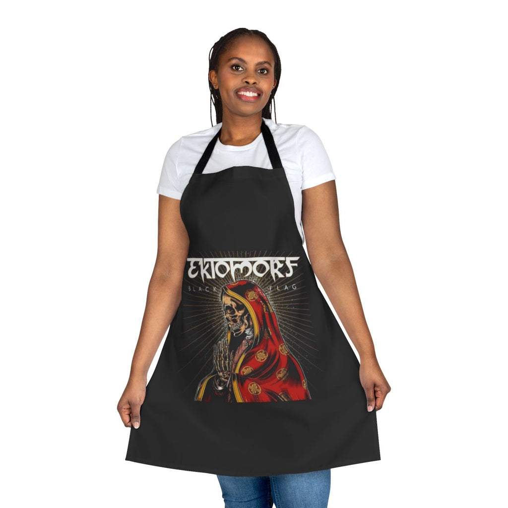 Ektomorf-themed kitchen apron for heavy metal enthusiasts