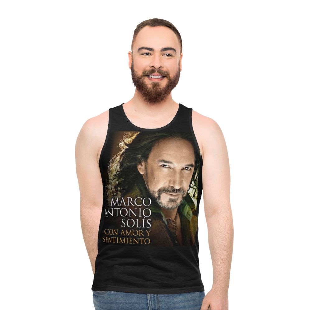 Marco Antonio Solis "El Buki" Loteria Unisex Tank Top
