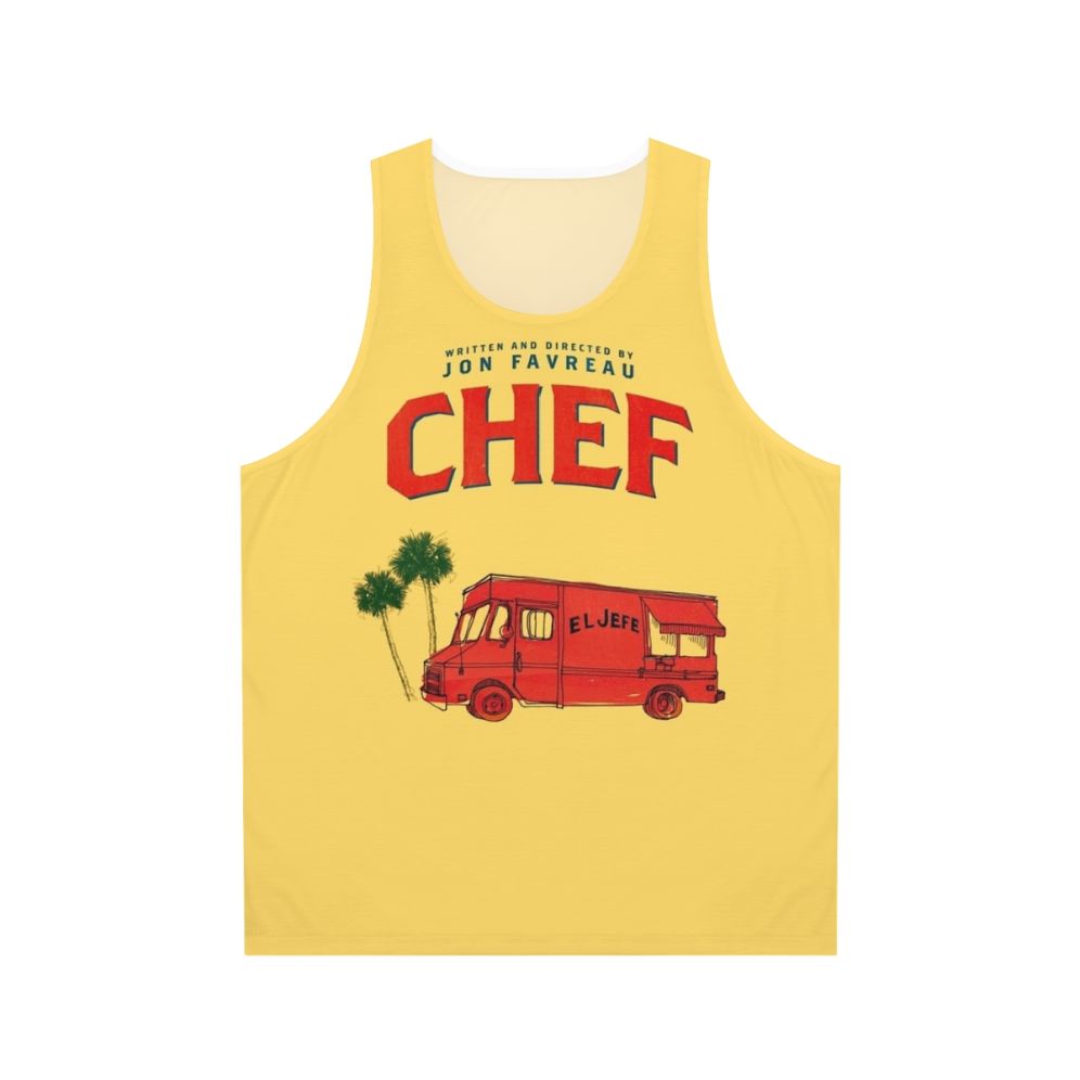 El Jefe Food Truck Unisex Graphic Tank Top