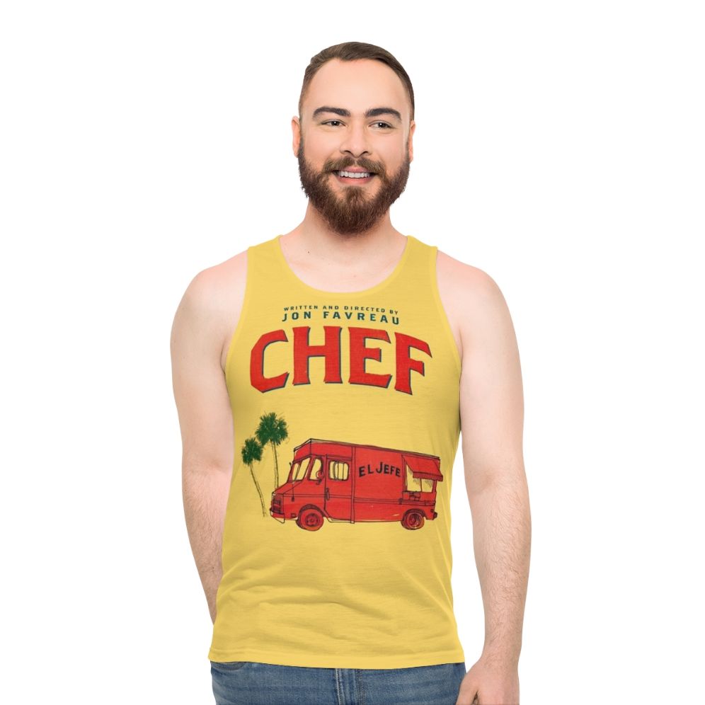 El Jefe Food Truck Unisex Graphic Tank Top
