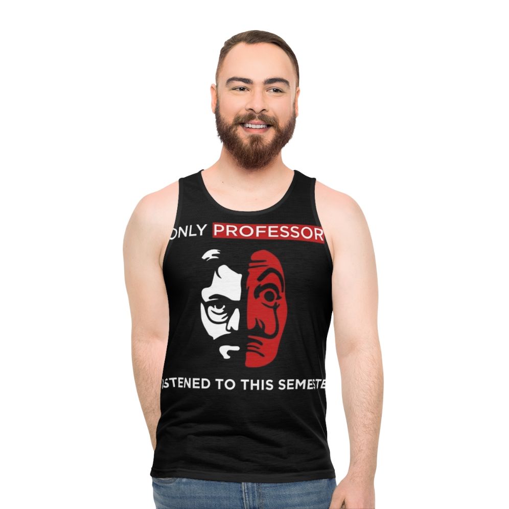 El Profesor Money Heist Unisex Bella Ciao Tank Top