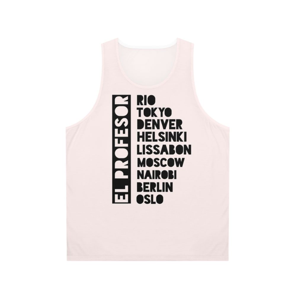 "El Profesor" Unisex Money Heist Bella Ciao Tank Top