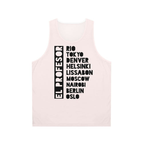 "El Profesor" Unisex Money Heist Bella Ciao Tank Top