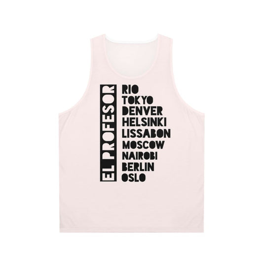 "El Profesor" Unisex Money Heist Bella Ciao Tank Top