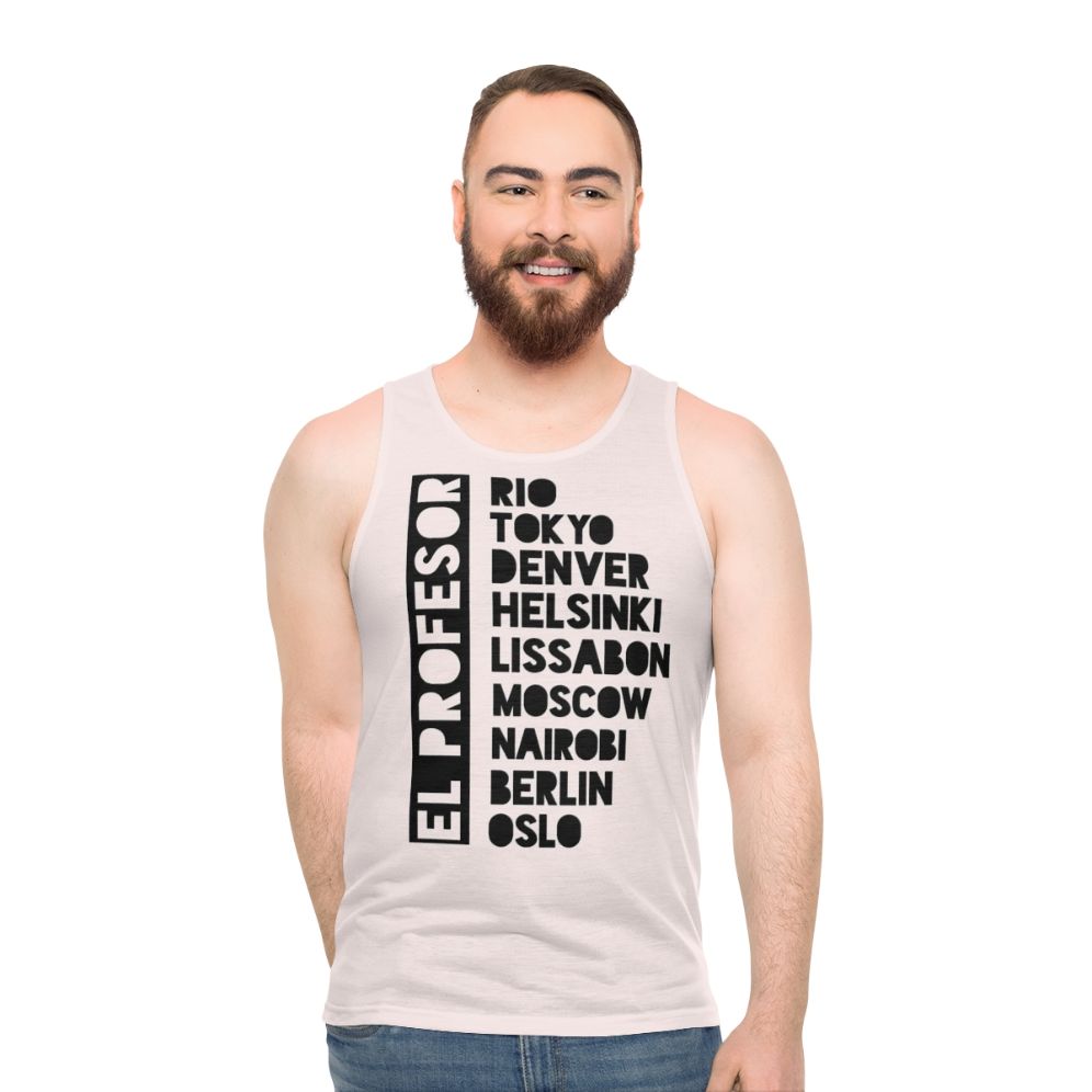 "El Profesor" Unisex Money Heist Bella Ciao Tank Top