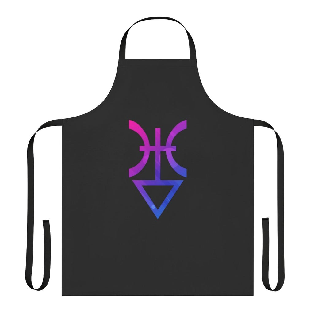 Apron featuring the Rune of the Laughing God, an iconic Eldar Harlequin symbol from the Craftworld Eldar universe.