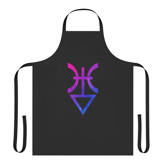 Apron featuring the Rune of the Laughing God, an iconic Eldar Harlequin symbol from the Craftworld Eldar universe.