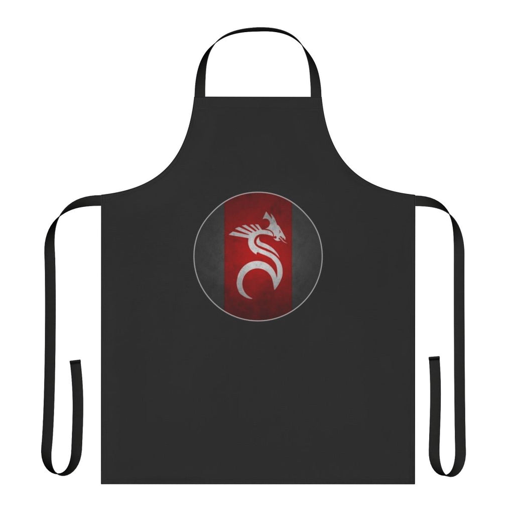 Eldar-Inspired Void Dragons Emblem Apron for Sci-Fi Fantasy Tabletop Gaming