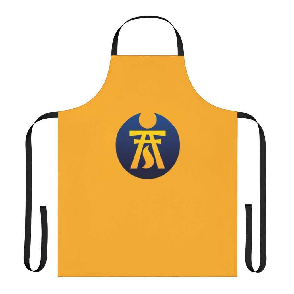 Eldar Iyanden Craftworld-inspired apron with intricate rune and symbol design