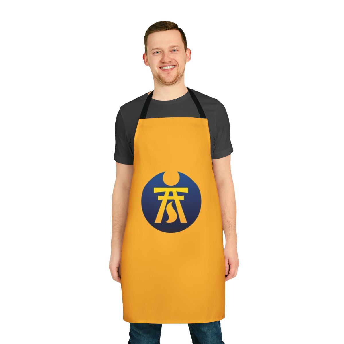 Eldar Iyanden Craftworld-inspired apron with intricate rune and symbol design
