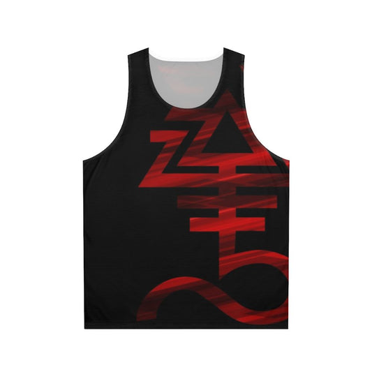 Eldar rune of the Bloody Handed God unisex tank top