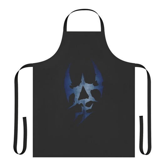 Dark Eldar inspired apron featuring intricate rune and sigil design
