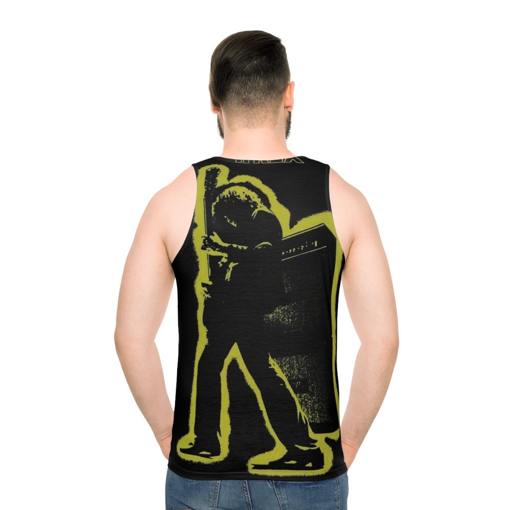 Unisex tank top featuring the album cover artwork of Electric Warrior