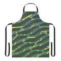 Electric eel pattern design on a high-quality apron