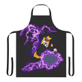 Superhero apron with electric hero and static shock design