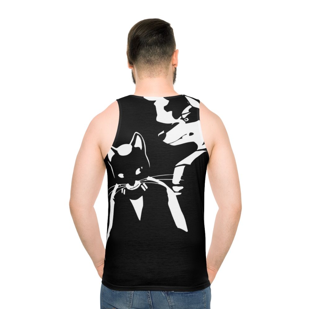 Electro swing graphic tank top