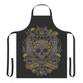 Ars Longa Vita Brevis inspired apron featuring a classic coat of arms design, perfect for artists, designers, and creative professionals.