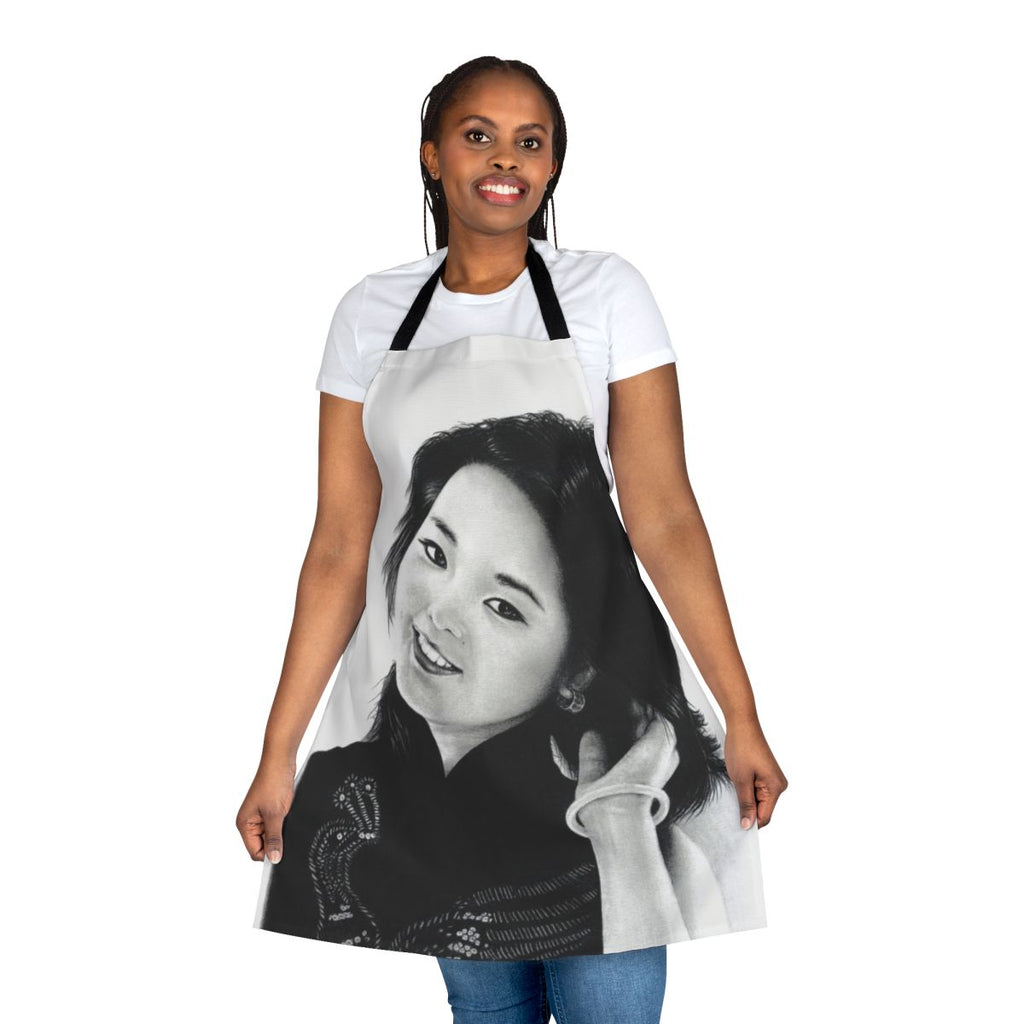 Apron featuring a beautiful portrait of renowned Taiwanese singer Teresa Teng