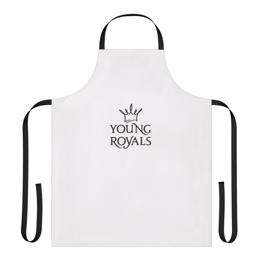 Apron featuring a crown design, inspired by the Netflix series Young Royals
